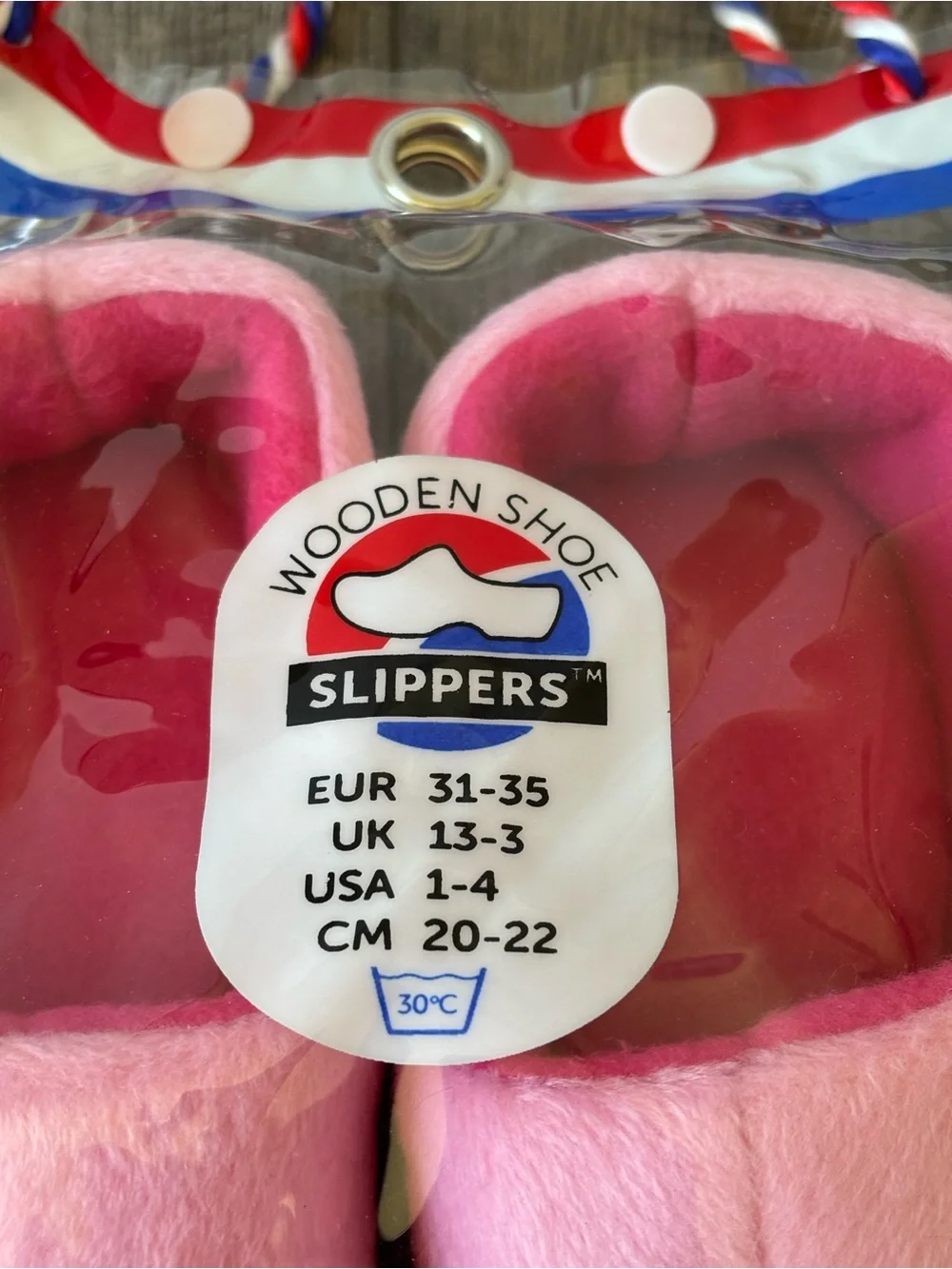 Wooden Shoes soft pink